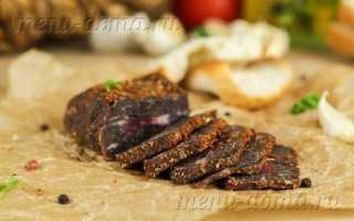 Вяленая свиная шея