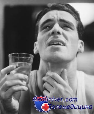 Боль и першение в горле